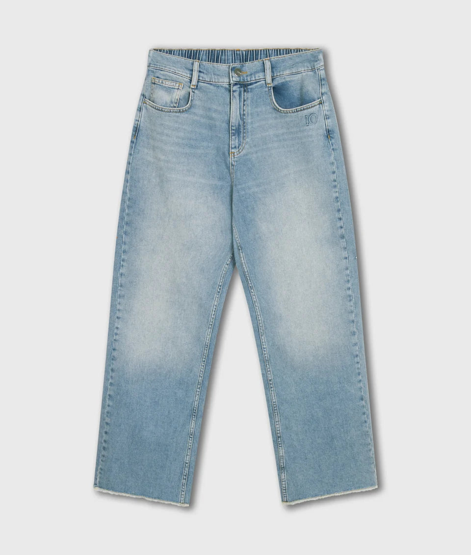 10DAYS jeans Straight - Blue denim