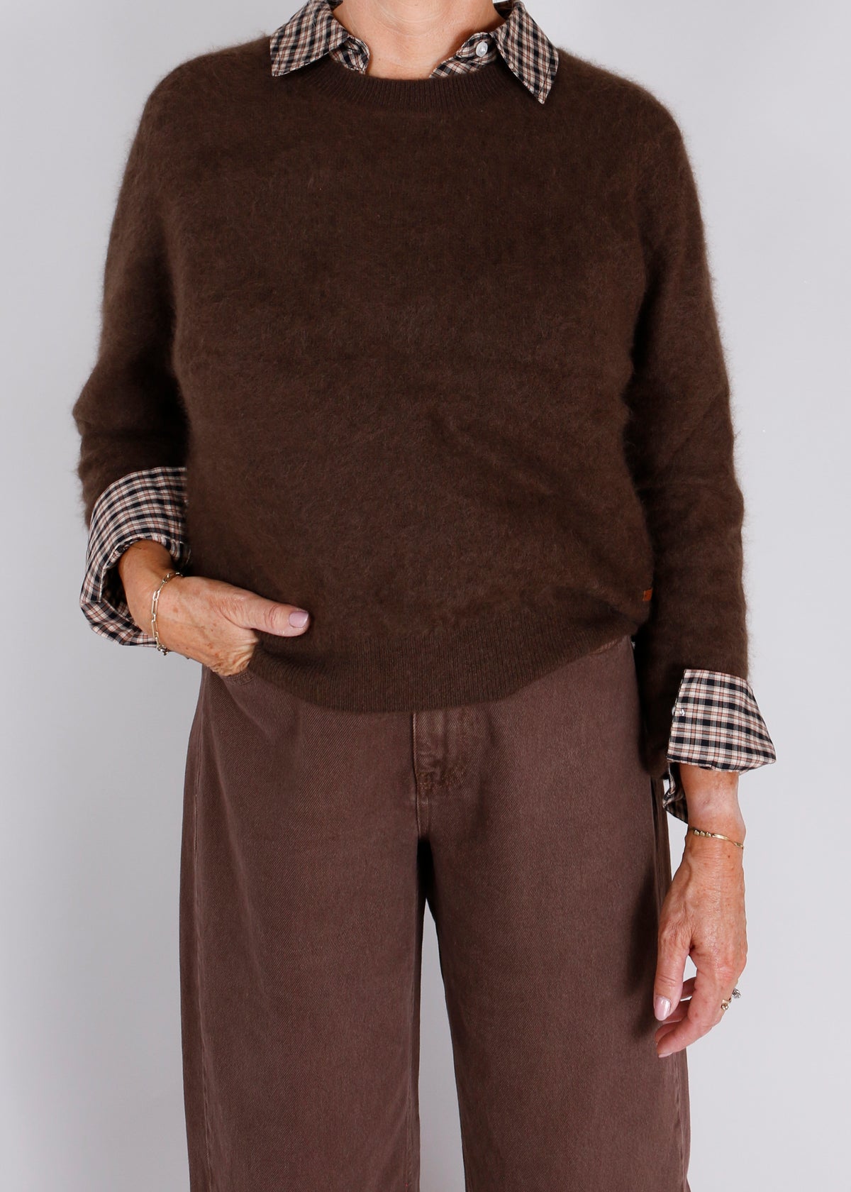Haute l'Amitié jeans HL10873 Mocca