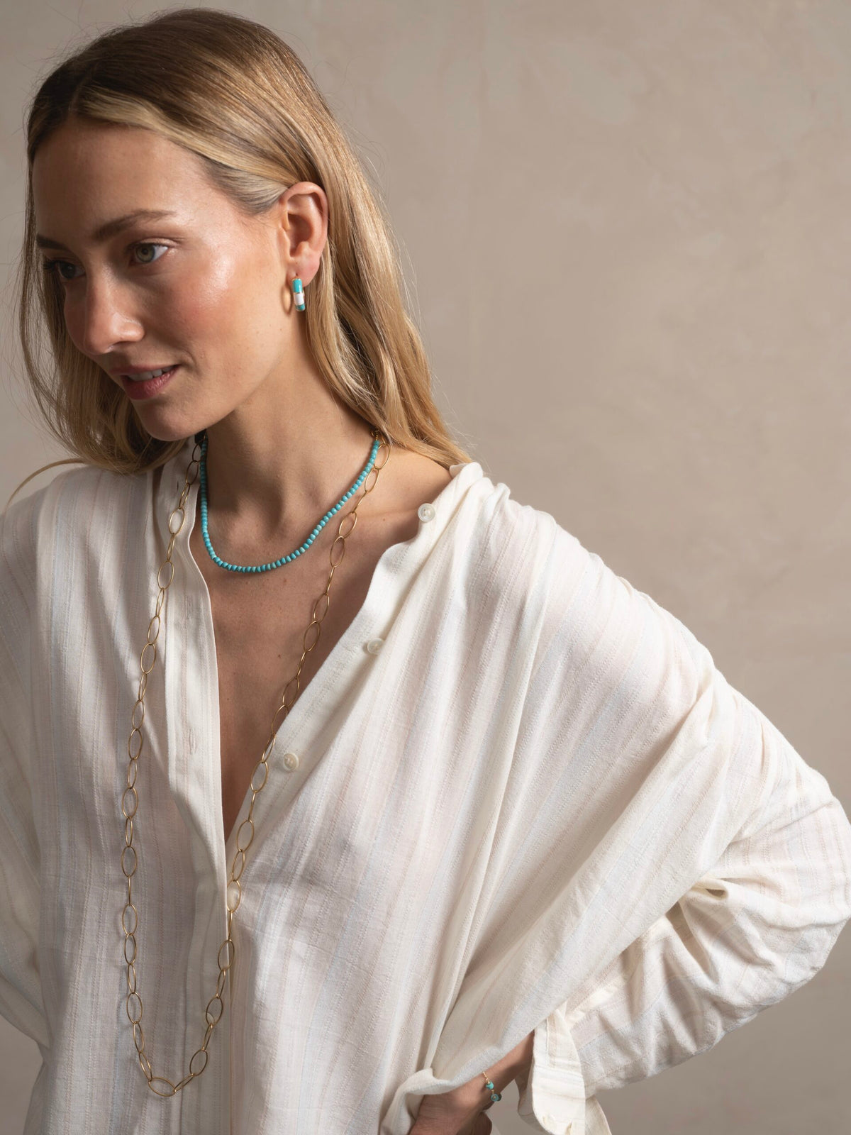 Ellen Beekmans ovalen ketting