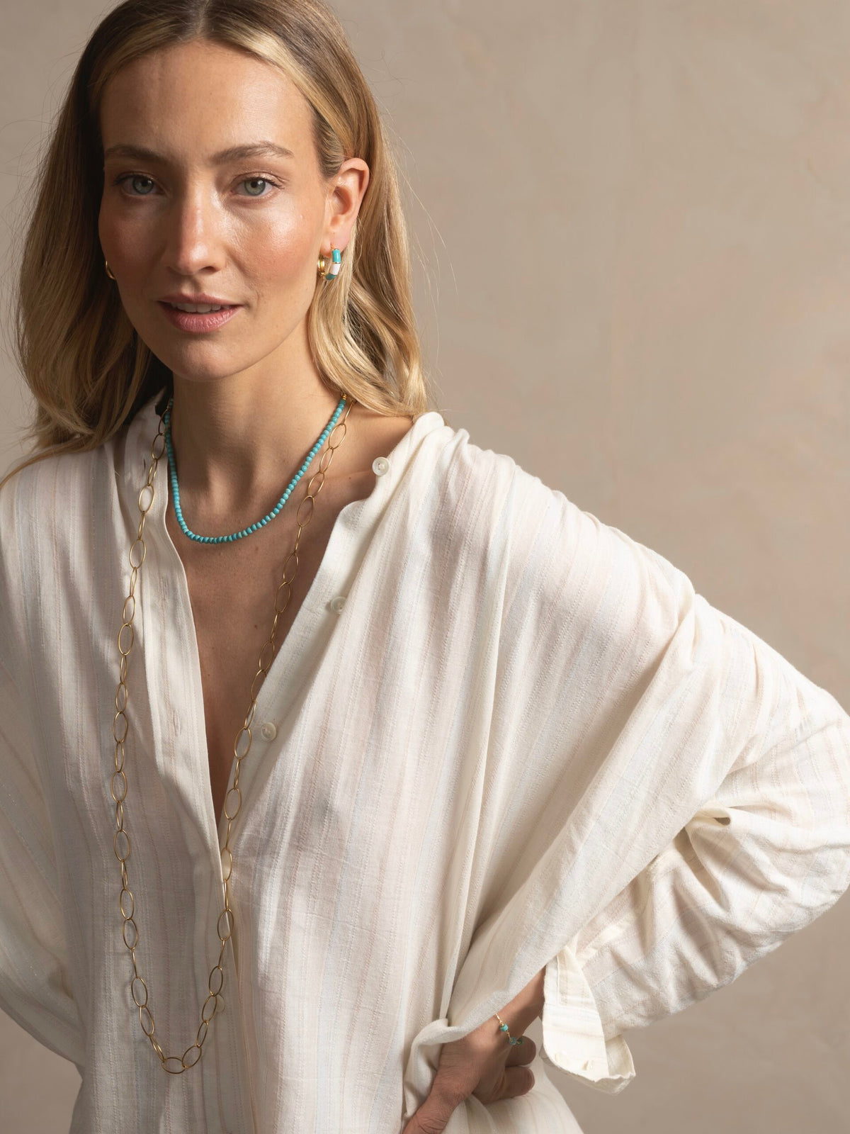 Ellen Beekmans ovalen ketting