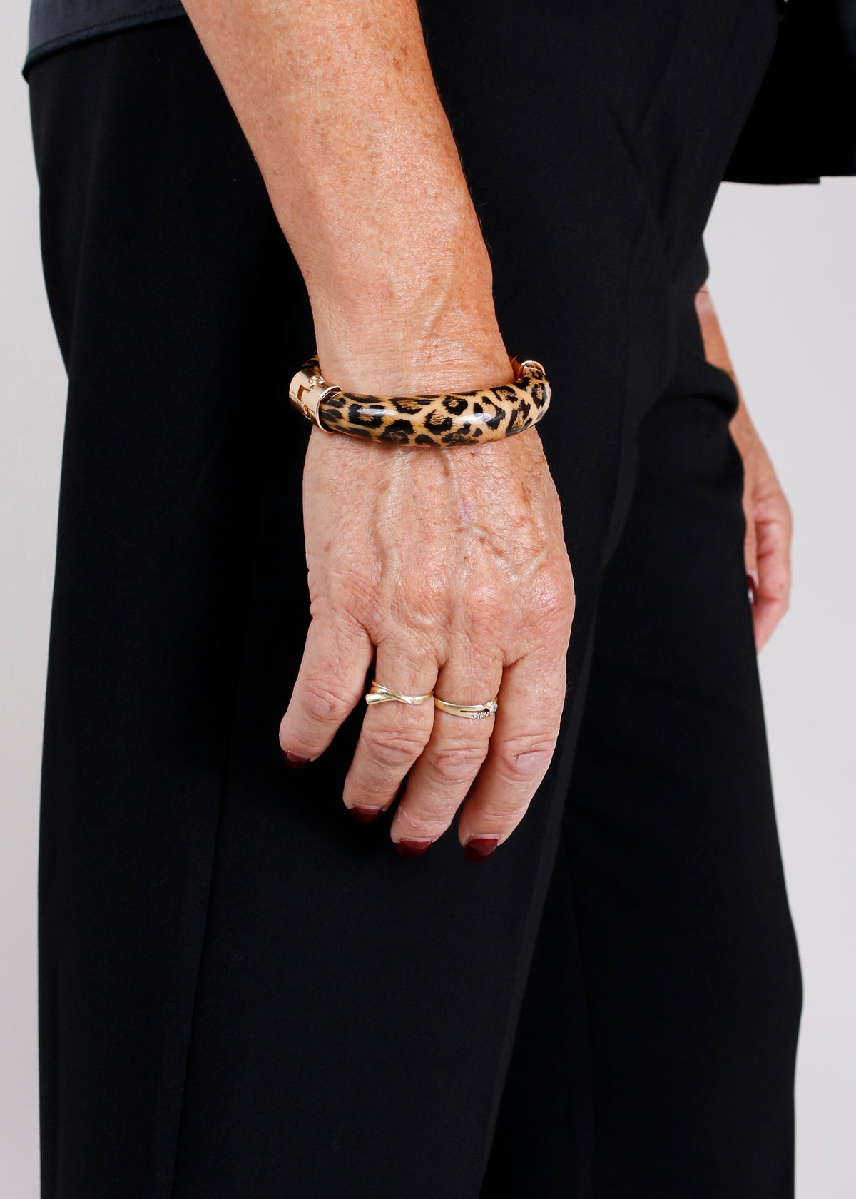 BOW19 Armband Ama in Leo met luipaardprint