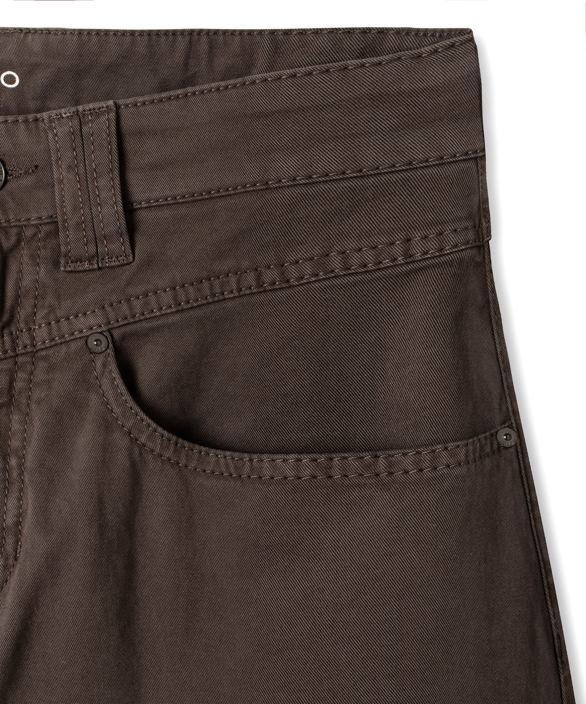 Cambio Jeans Odele in Espresso Earth detail