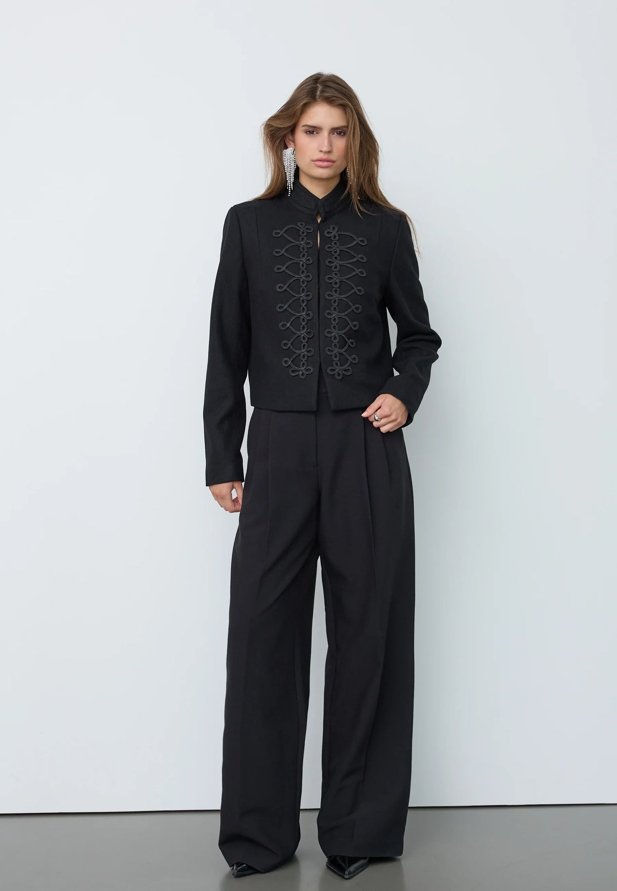 Co'Couture RexiaCC jasje in Black voorkant