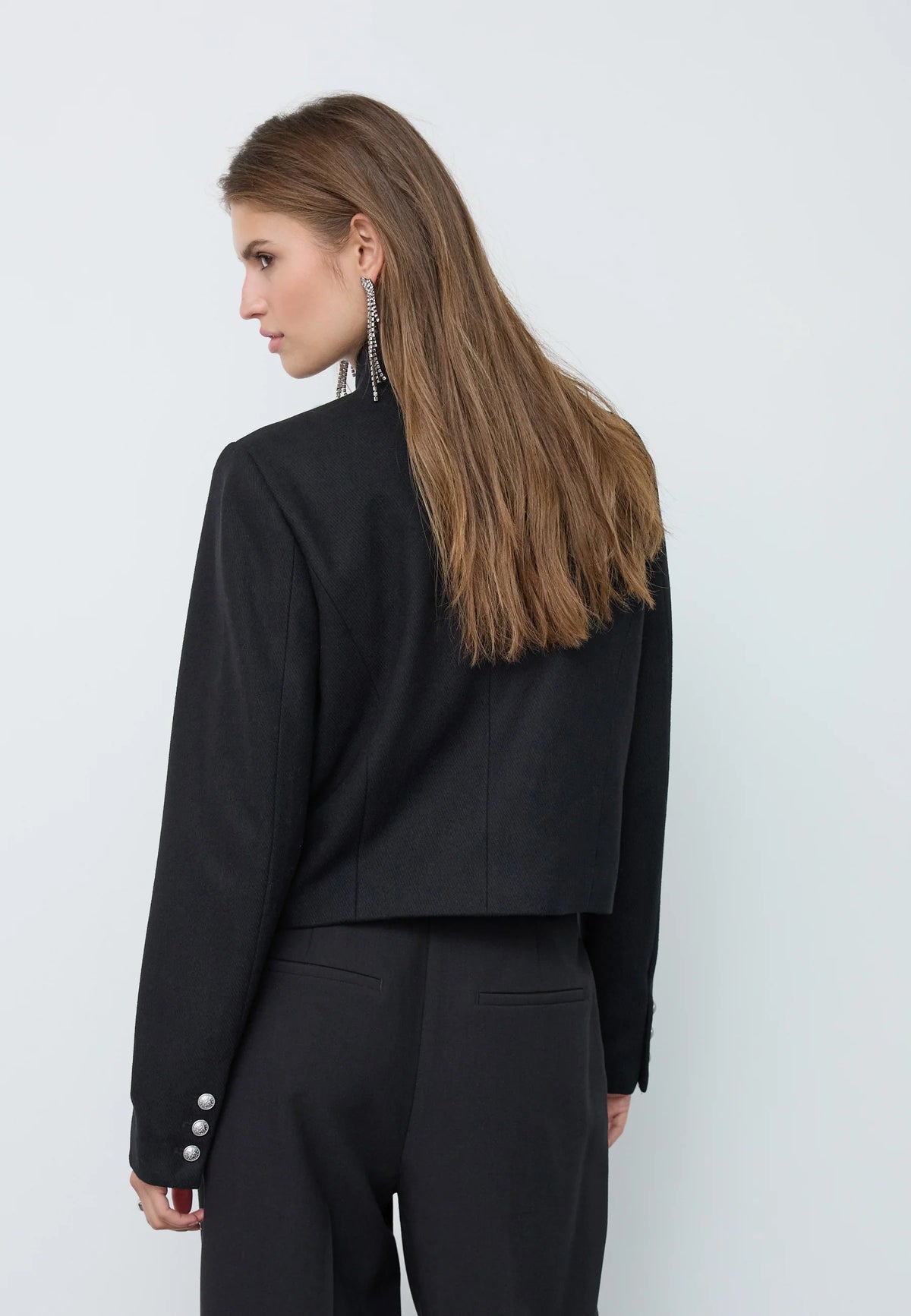 Co'Couture RexiaCC jasje in Black achterkant