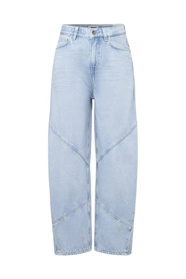 Drykorn Jeans Swore in Light Blue met O-shape pijpen