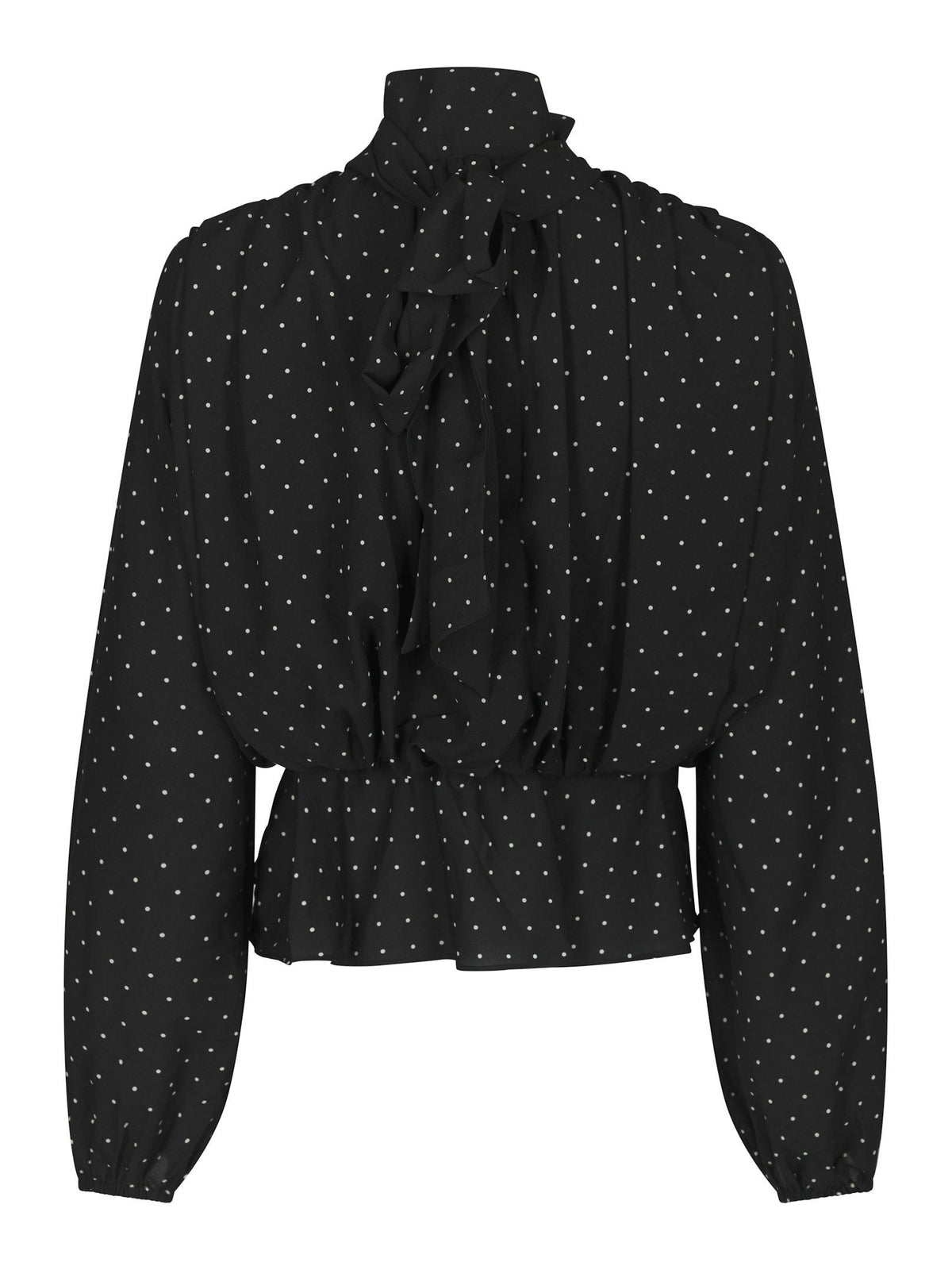 Neo Noir Ettalie Dot Blouse in Black packshot