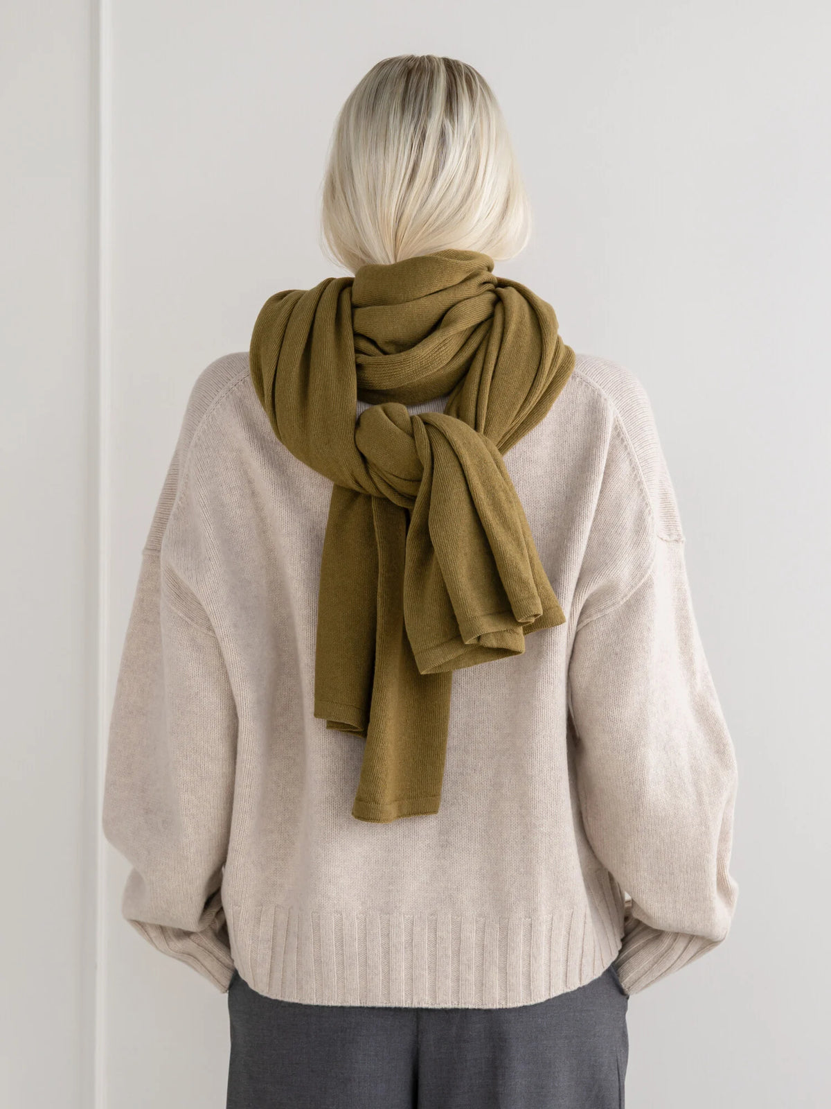 SjaalMania Cosy Chic travelwrap in Bronze Mist