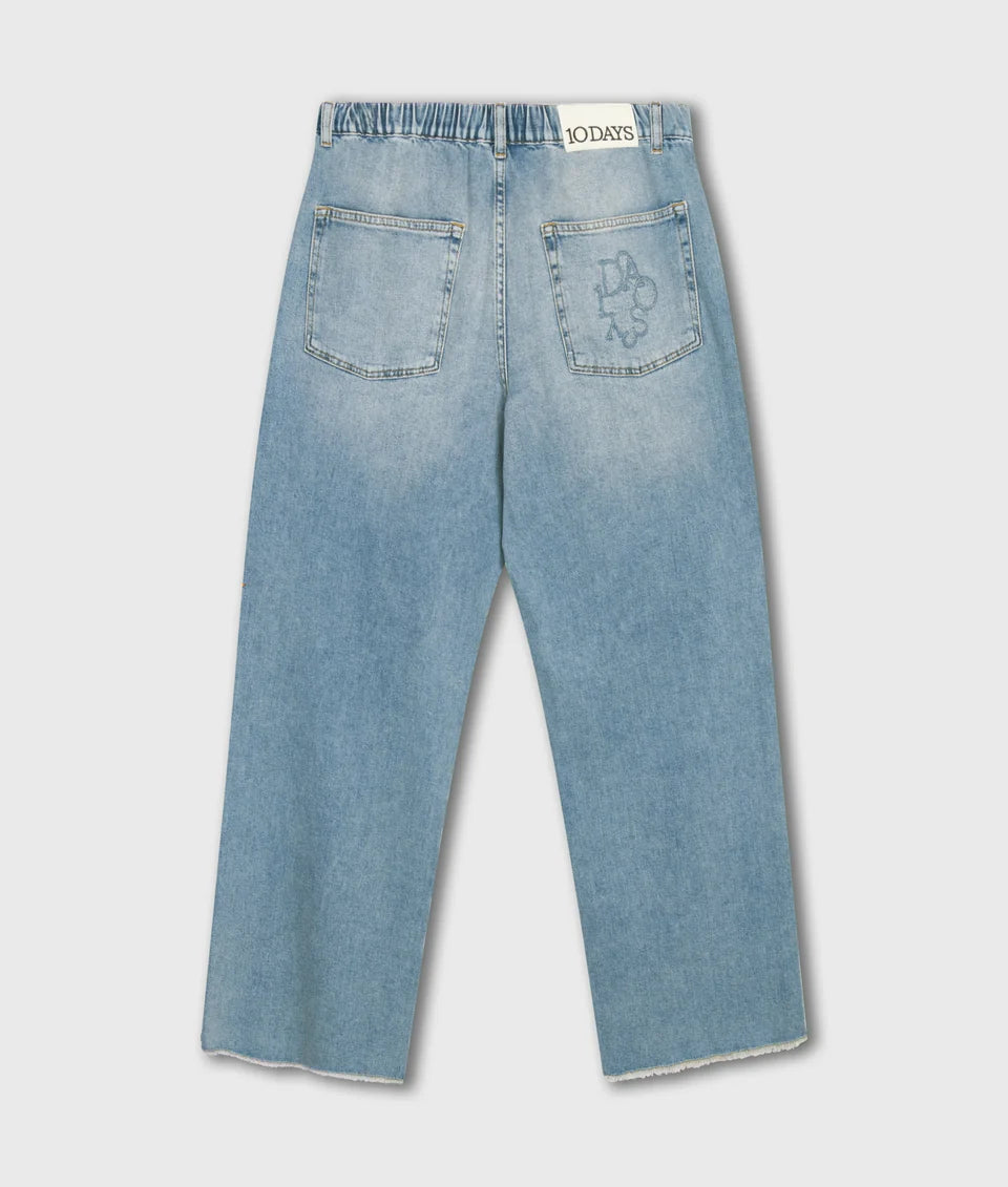 10DAYS jeans Straight - Blue denim