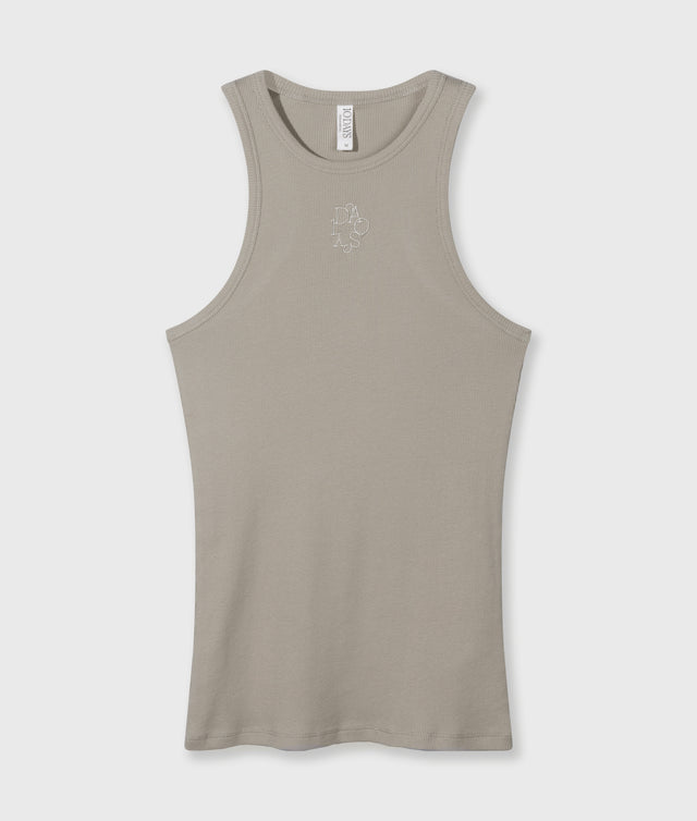 10DAYS Tank Top Rib - Fog