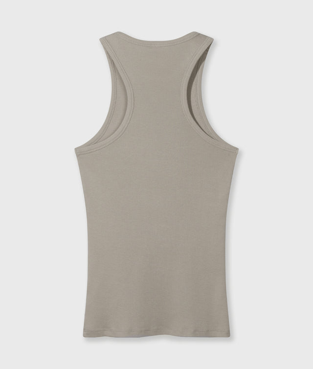 10DAYS Tank Top Rib - Fog
