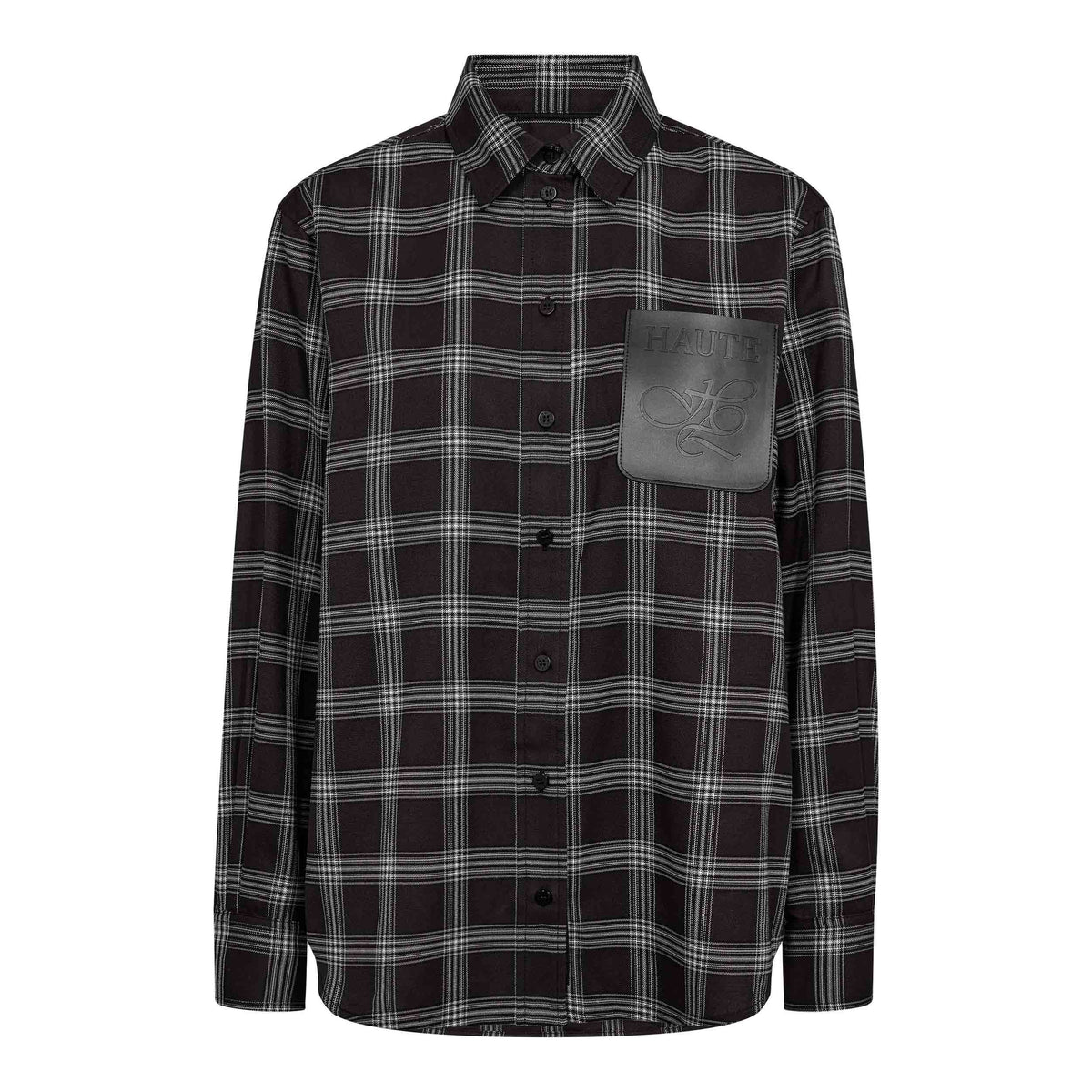 Haute l'Amitié blouse HL10783 Black Check