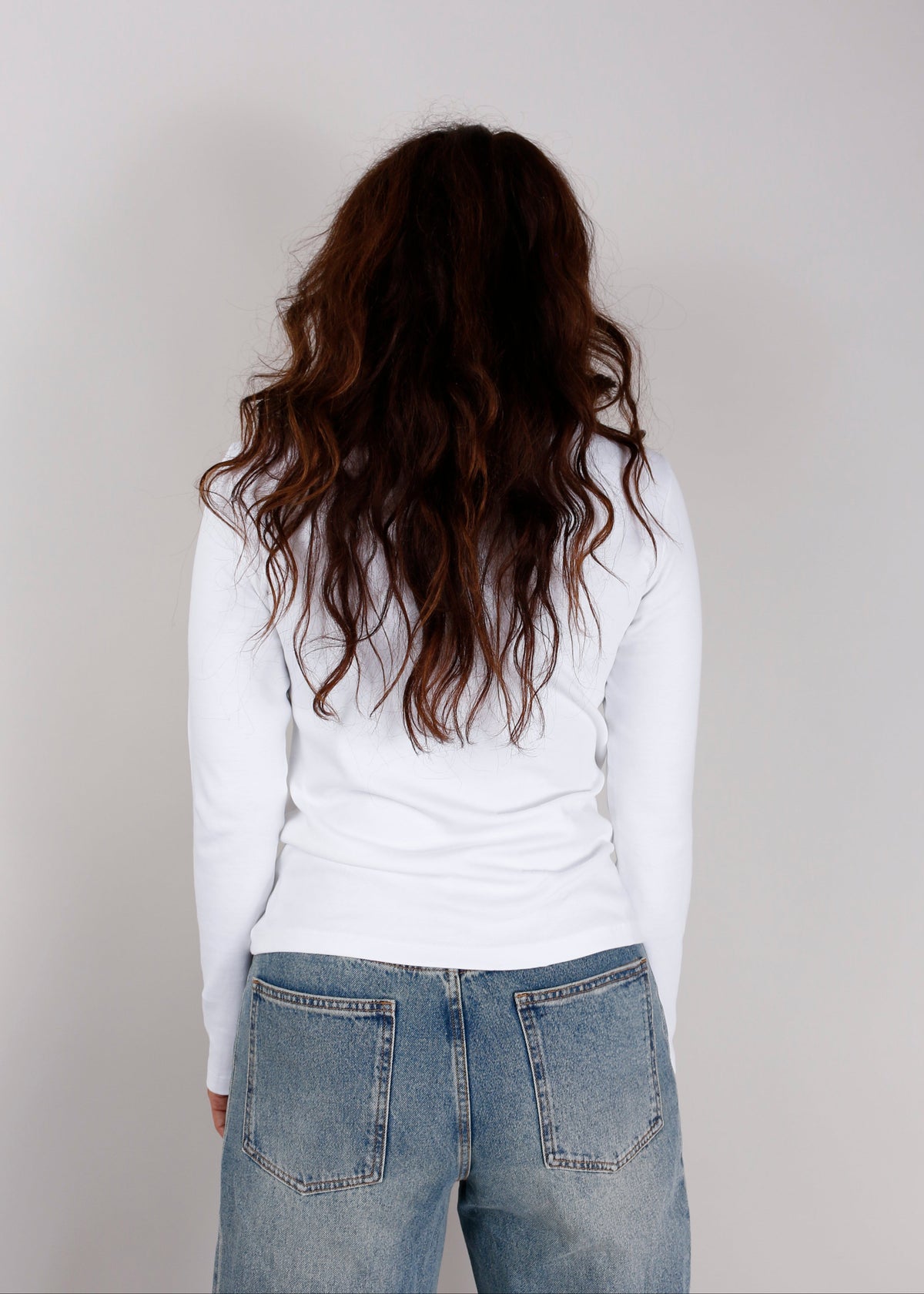 La Vie longsleeve Mila white