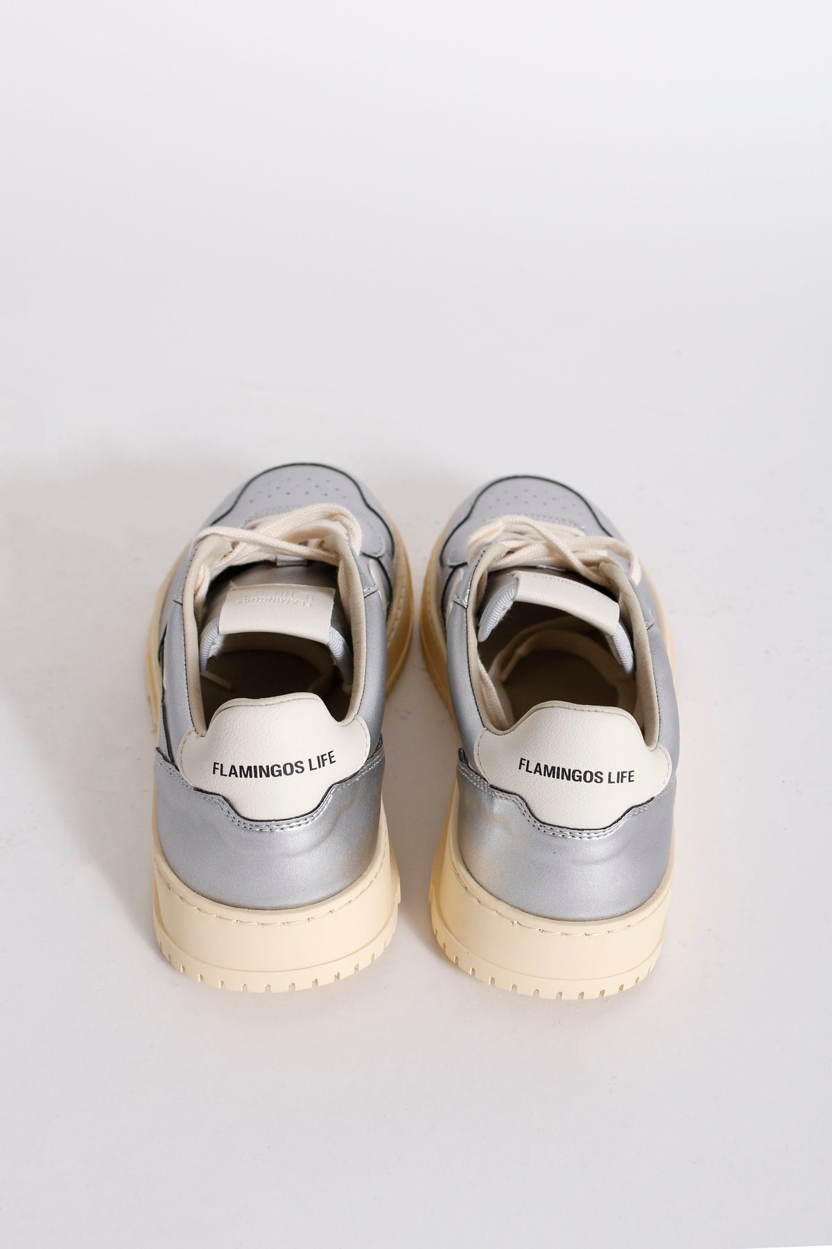 Flamingos sneakers  Ventura Clean Silver
