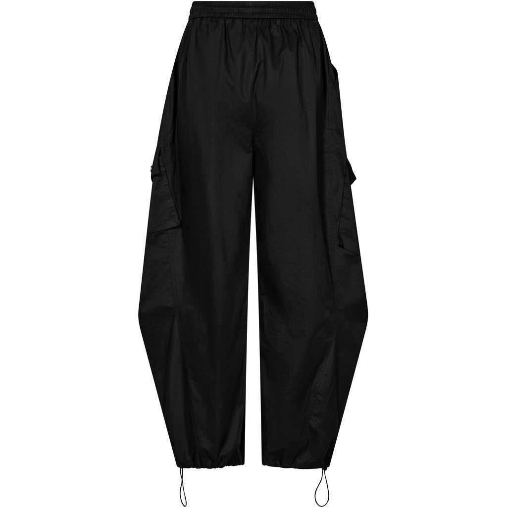 Haute L'Amitié Cargo Broek Air Zip Tall in Black