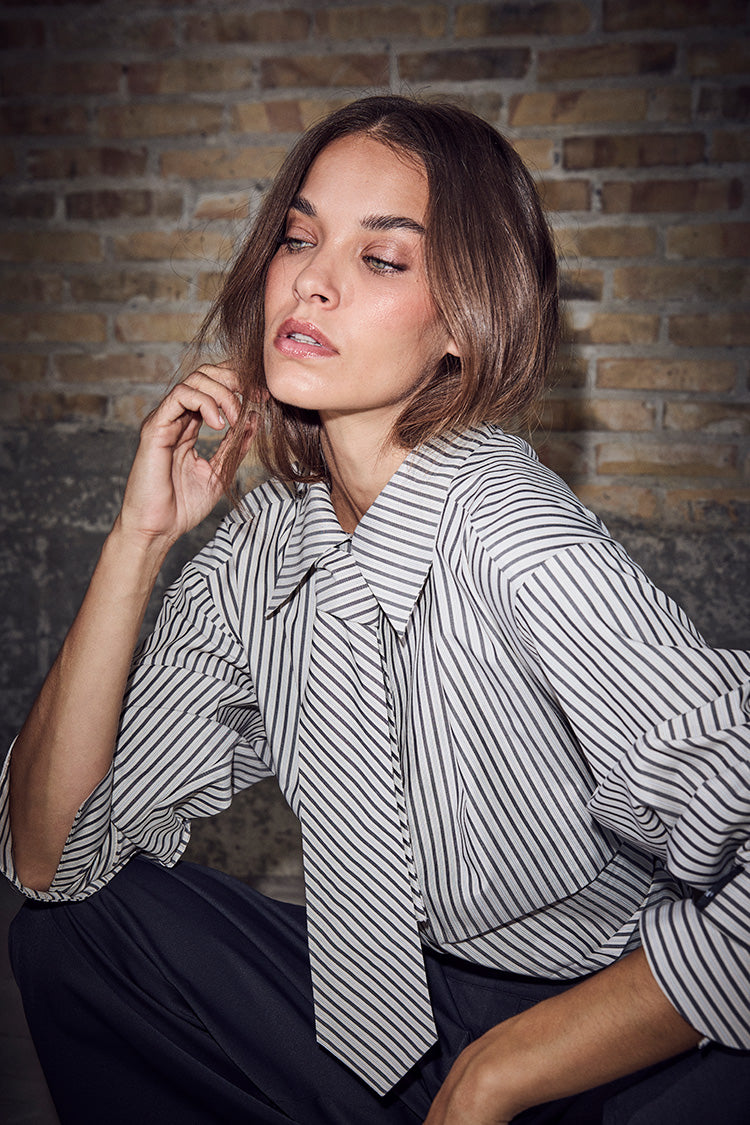 Haute l'Amitié blouse HL10817 Beige