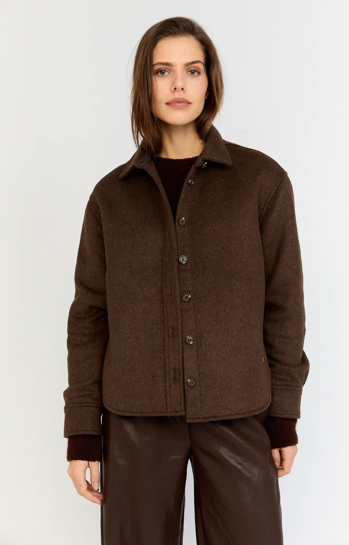 Moscow Blouse Nicky in Chocolat
