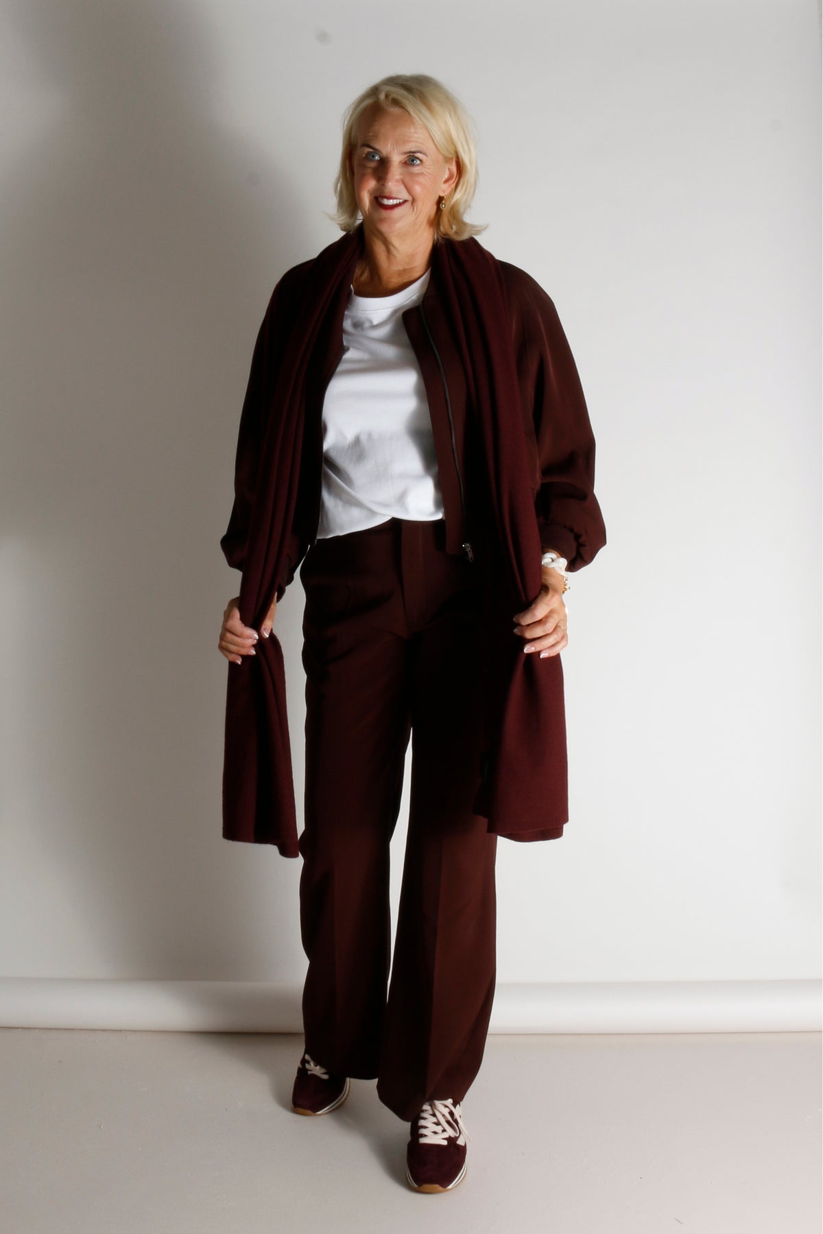 Sjaalmania  Cosy Chic Burgundy